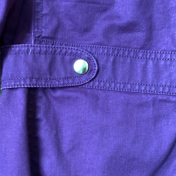 J Crew Factory Dark Burgundy Relaxed Boyfriend Field Jacket - Picture 14 of 14